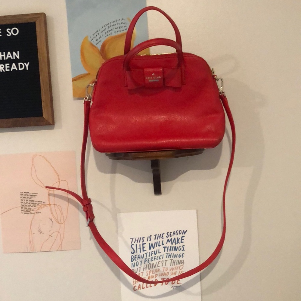Red Kate Spade Handbag